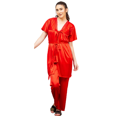 JB Nightwear Shirt trouser 3 pc