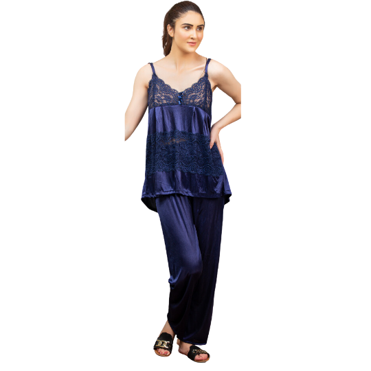 JB Nightwear Shirt trouser 3 pc