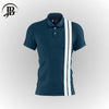 JB POLO stripe Shirt Men (Zinc)