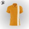 JB POLO stripe Shirt Men (Mustard)