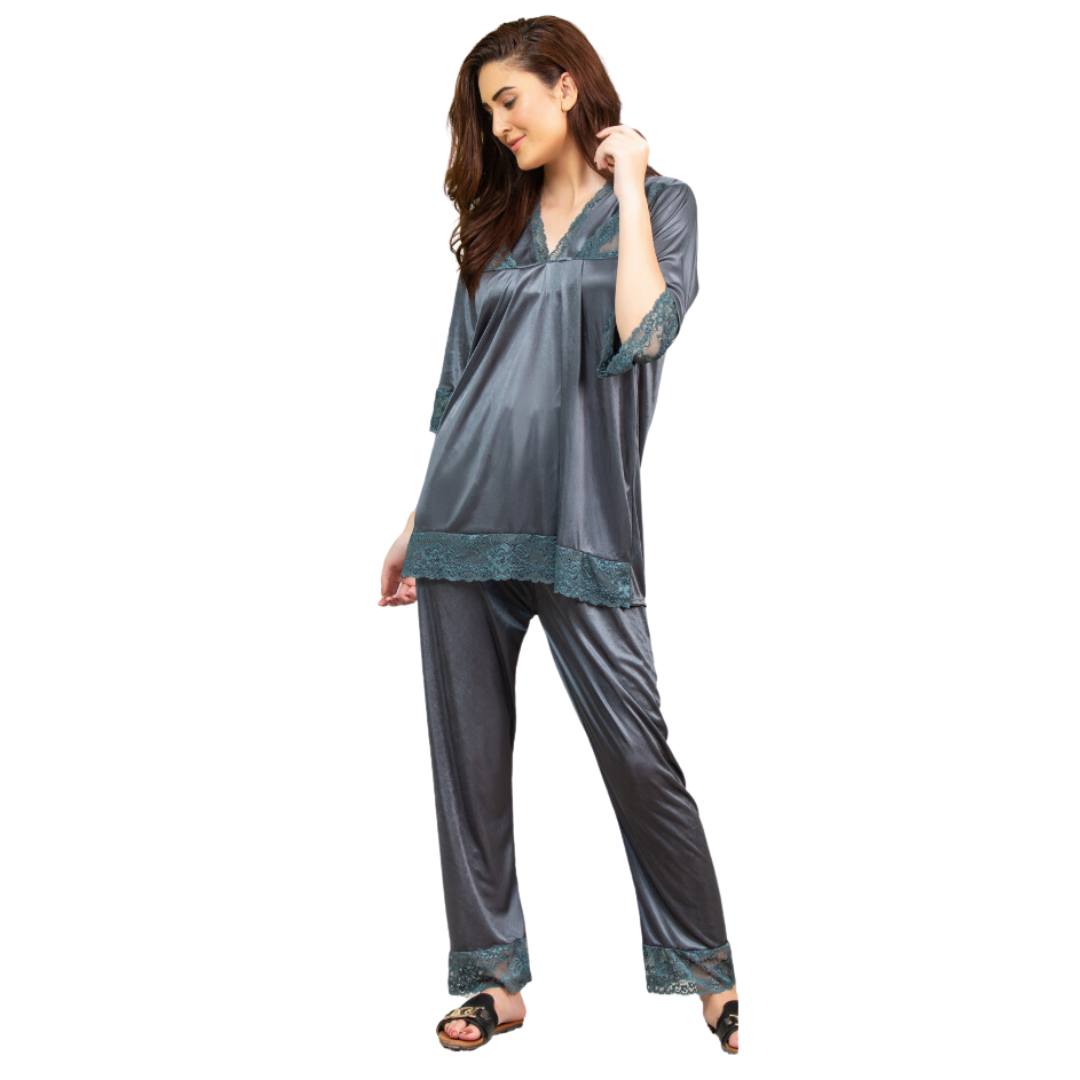 JB Nightwear Pajama shirt 2pc