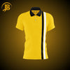 JB POLO stripe Shirt Men (Yellow)