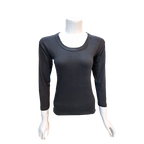 Thermal Round neck Women Black