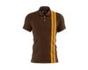 JB POLO stripe Shirt Men (Brown)