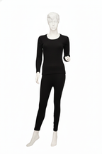 Complete Black Thermal Suit Women
