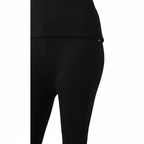 Complete Black Thermal Suit Women