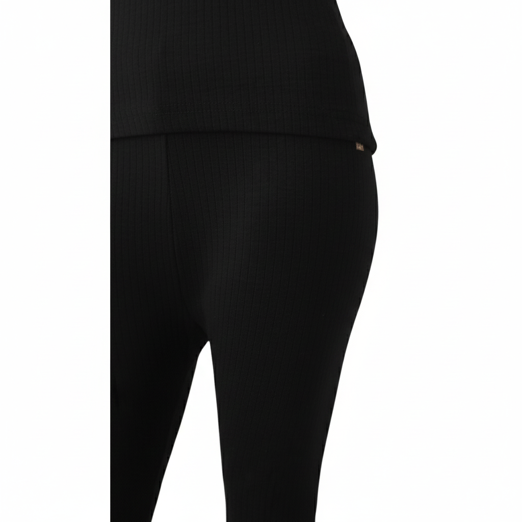 Black Women Thermal Trouser