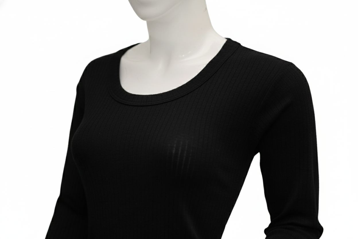 Complete Black Thermal Suit Women