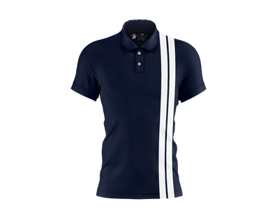 JB POLO stripe Shirt Men (Navy)