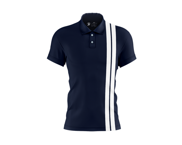 JB POLO stripe Shirt Men (Navy)