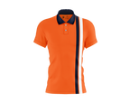 JB POLO stripe Shirt Men (Orange)