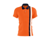 JB POLO stripe Shirt Men (Orange)