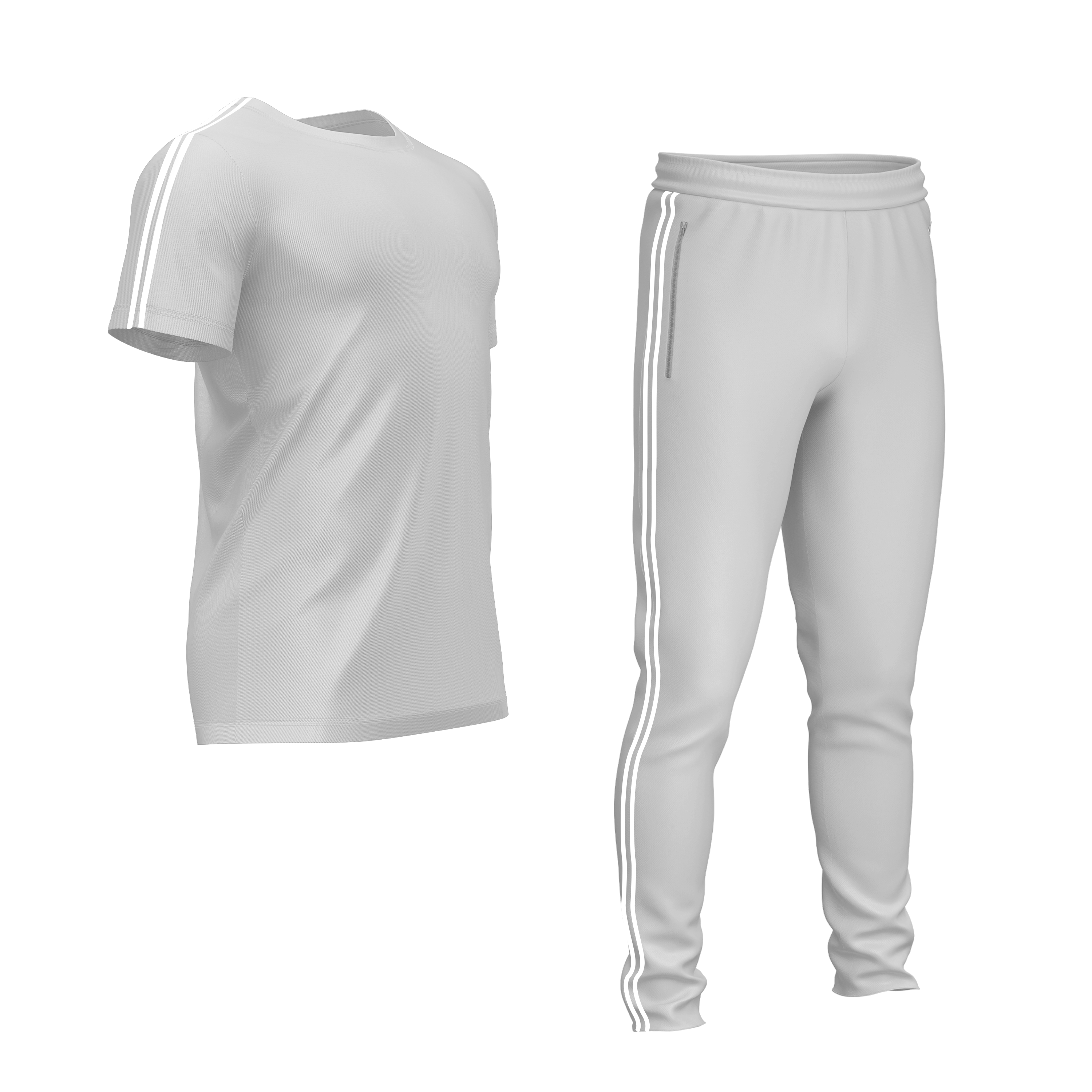 JB tracksuit Active wear (White 1)