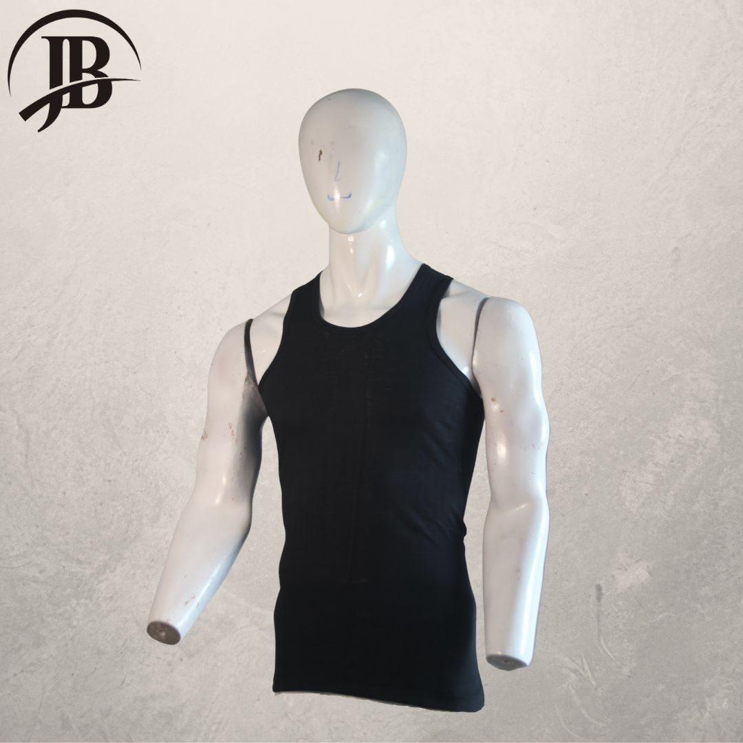 JB sleeveless vest (BLACK)