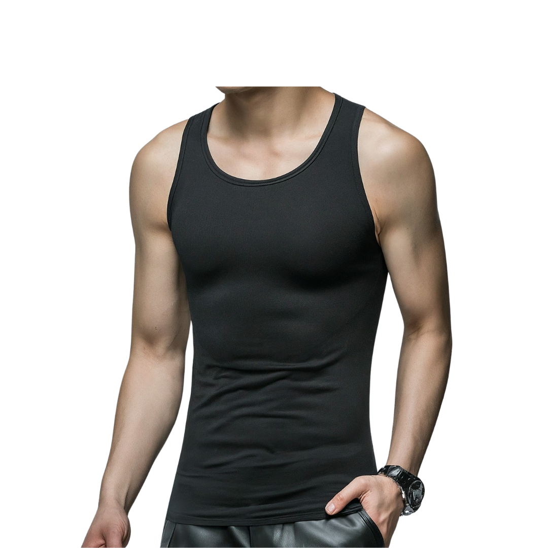 JB sleeveless vest (BLACK)