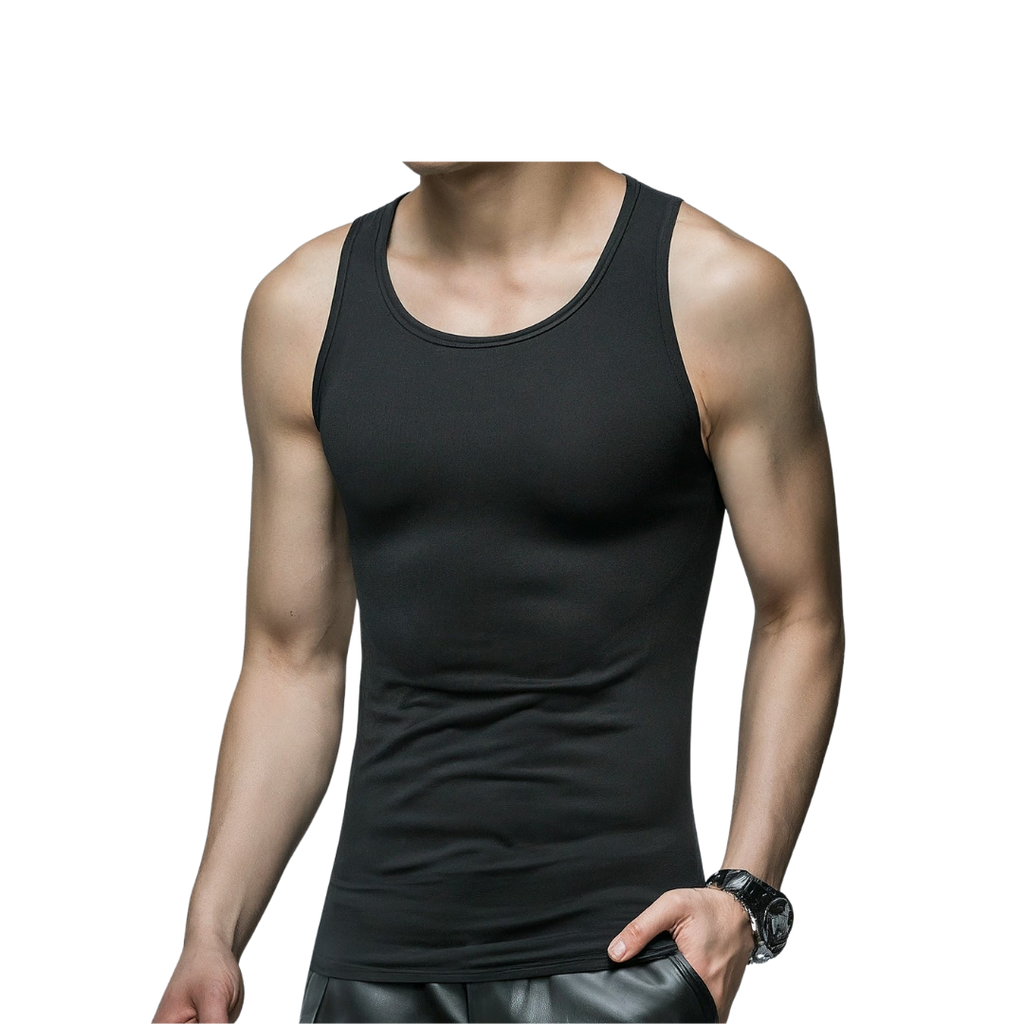 JB sleeveless vest (BLACK)